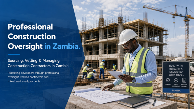 Sourcing, Vetting & Managing Construction Contractors in Zambia